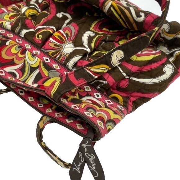 Vera Bradley‎ Retired Puccini Shoulder Bag; Floral; Fall Colors - Picture 5 of 7